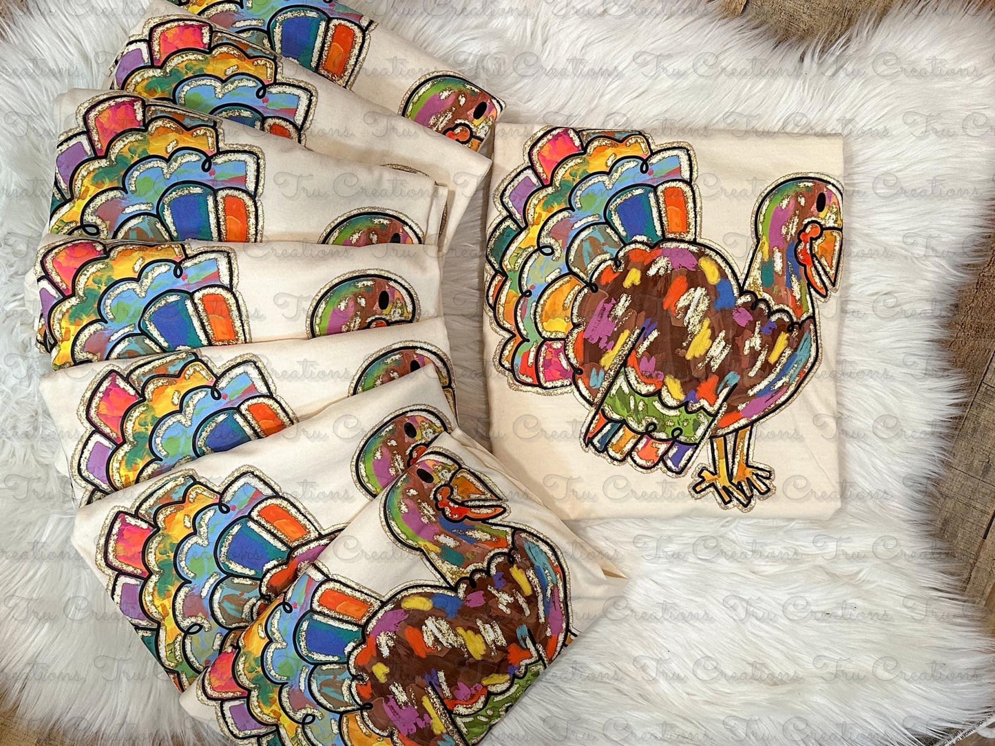 Colorful Turkey T-Shirt