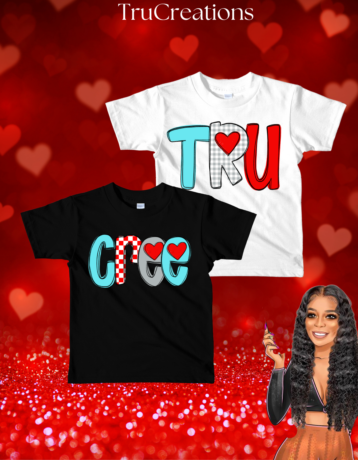 Boys Custom Valentine T-Shirt