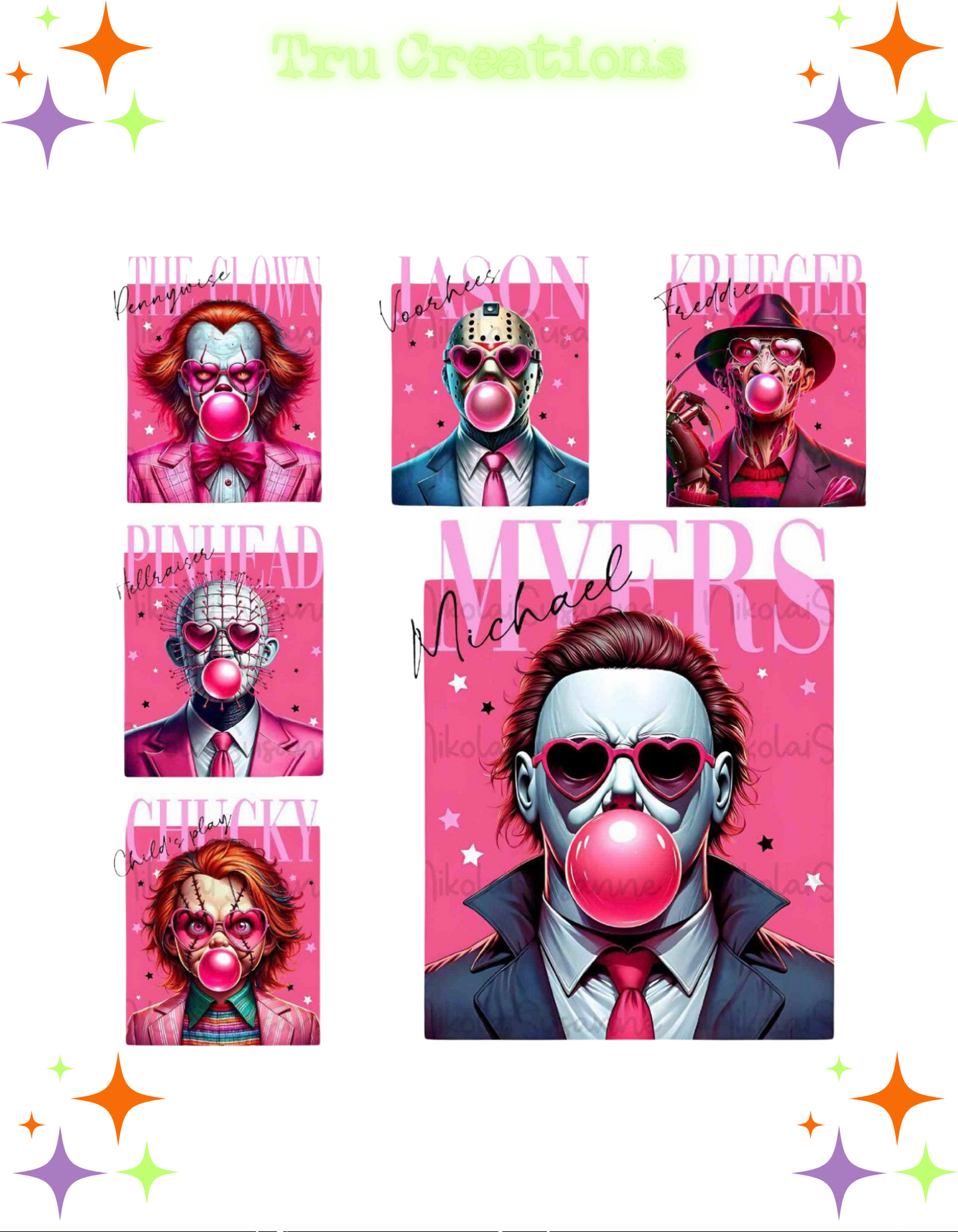 Horror Pink Sweatshirt