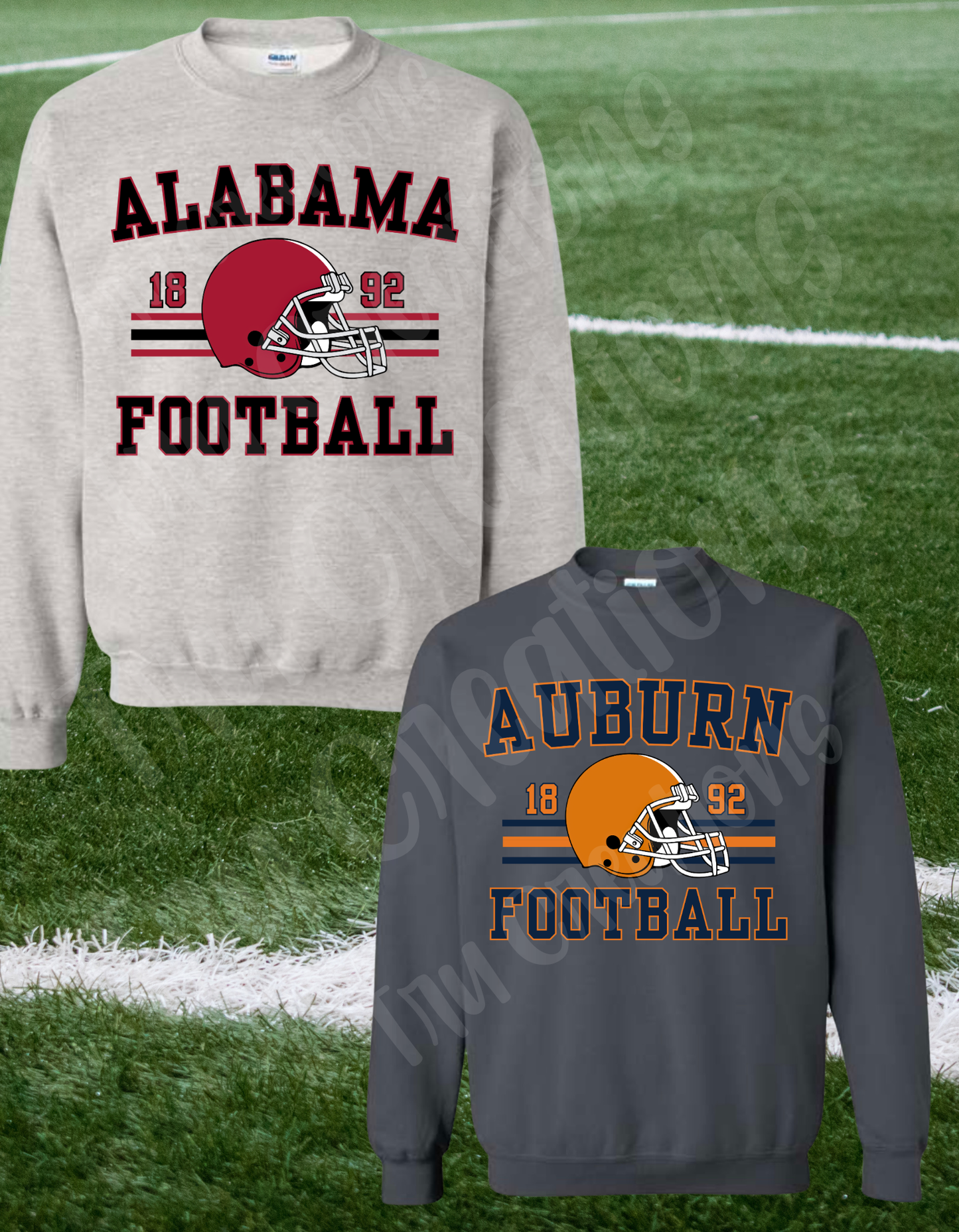 Vintage Bama/Auburn Sweatshirt