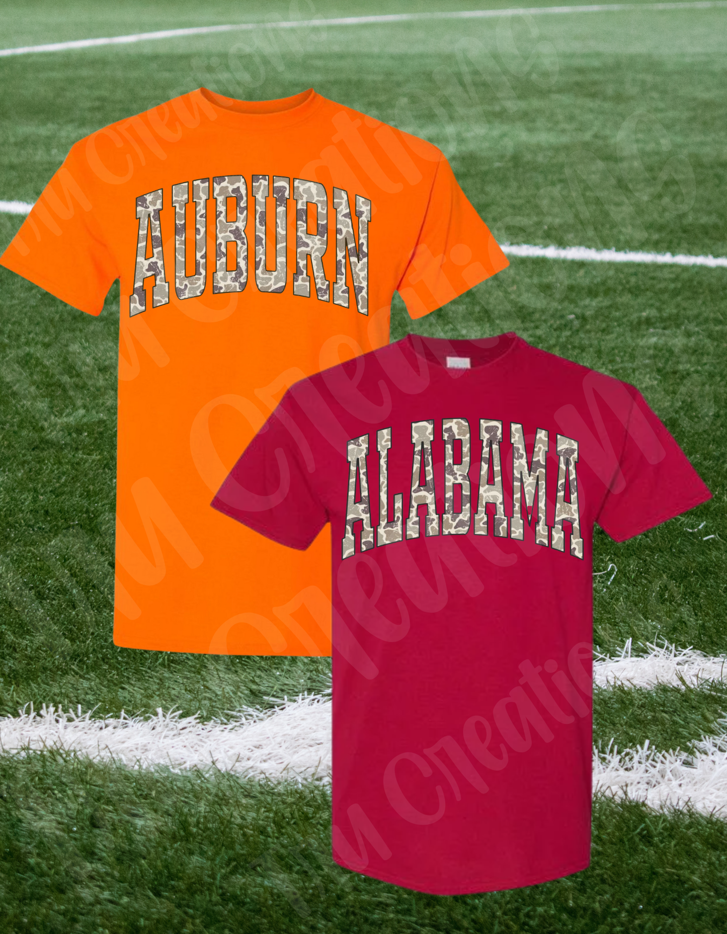 Auburn/Alabama Camo T-Shirt