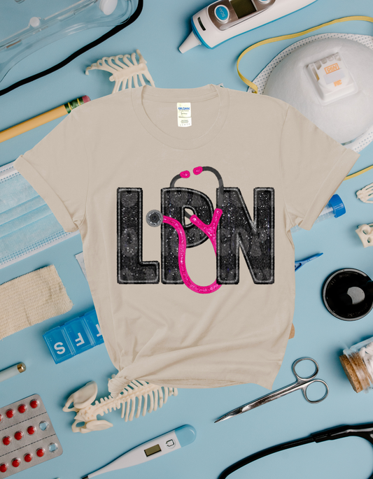 LPN Stethoscope Tee