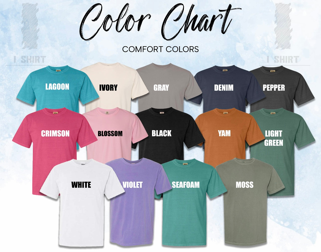 Comfort Colors Custom Name Tee