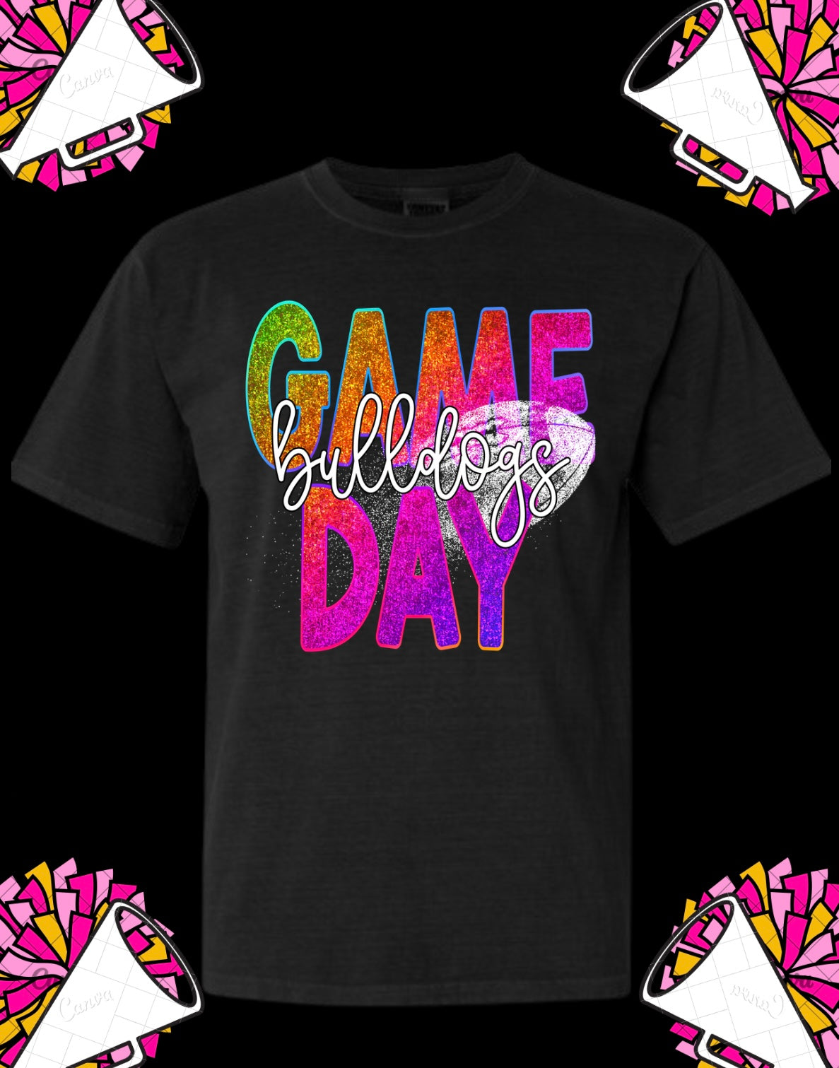 Colorful Game Day Tee