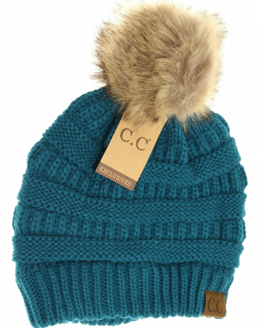 C.C. Adult Puff Beanie