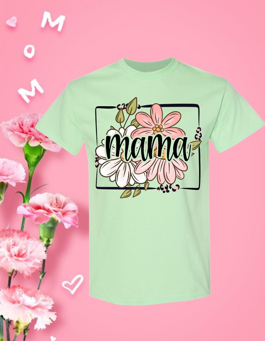 Floral Title T-Shirt
