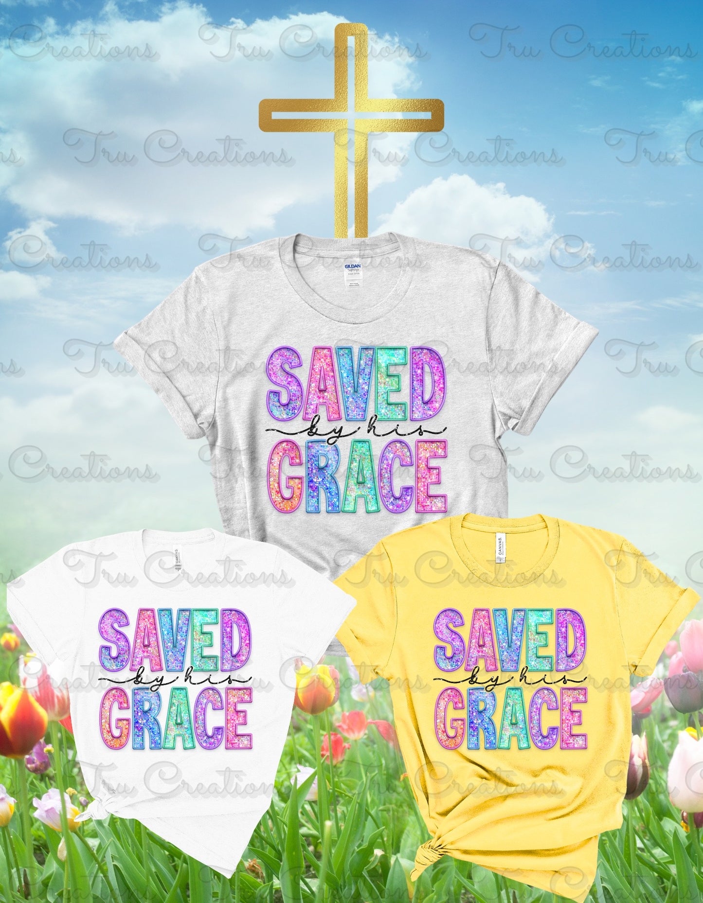 Saved by his Grace Tee