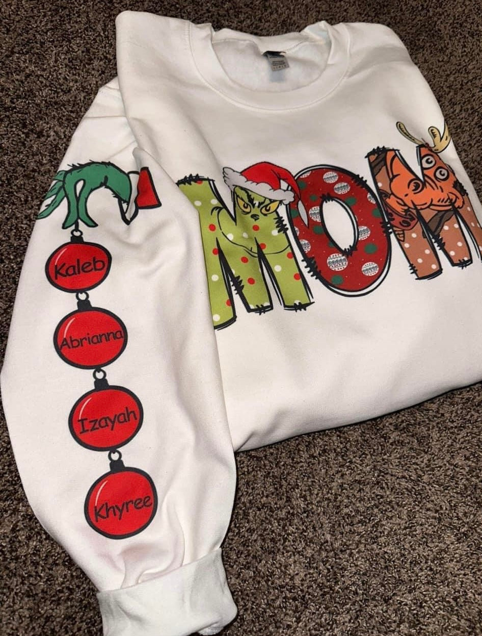 Grinch Mom Sweatshirt