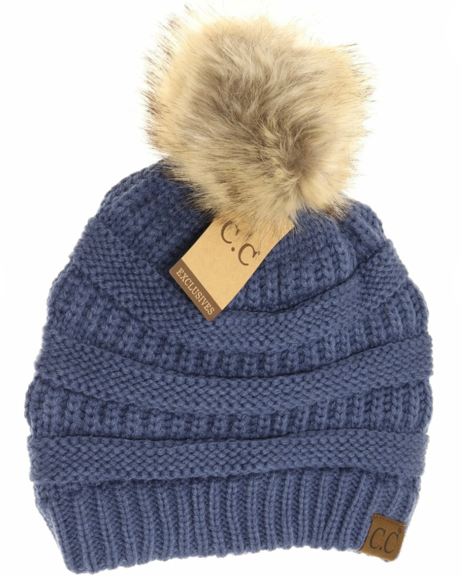 C.C. Adult Puff Beanie