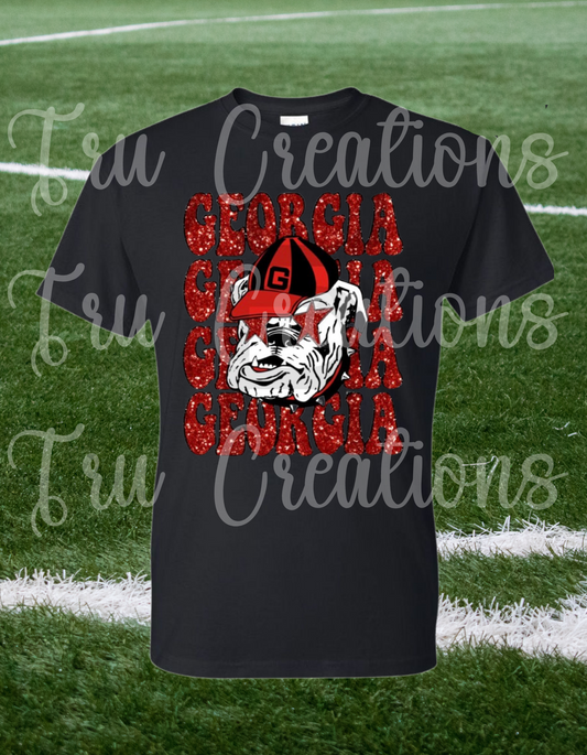 Glitter Georgia Tee