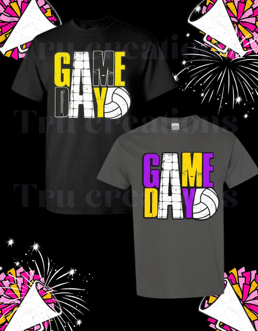 Volleyball Game Day Tee