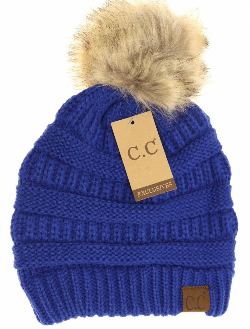 C.C. Adult Puff Beanie