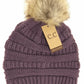 C.C. Adult Puff Beanie