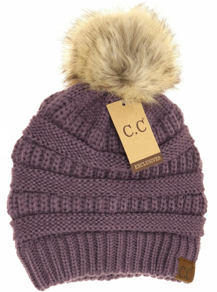 C.C. Adult Puff Beanie