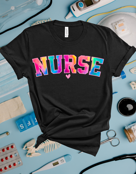 Tie-Dye Nurse Tee