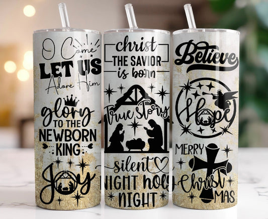 Christ Christmas Tumbler