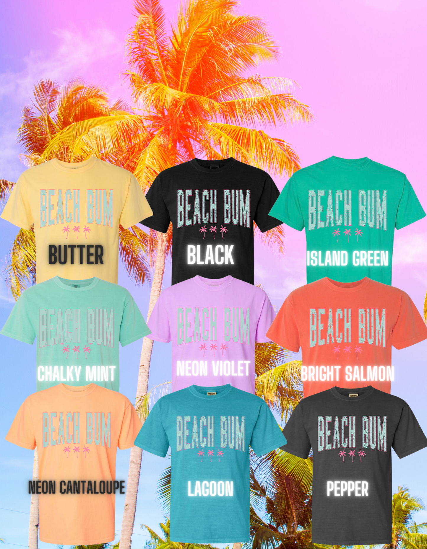 Comfort Colors Oversized Beach Bum Tee