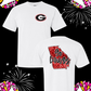 Faux Glitter Georgia Tee
