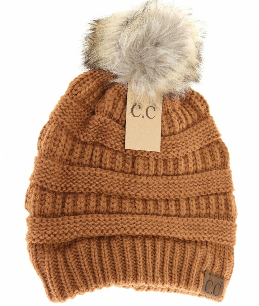 C.C. Adult Puff Beanie