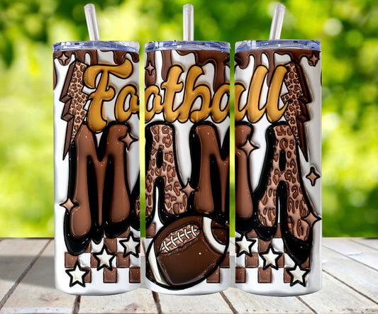 Football Mama Tumbler