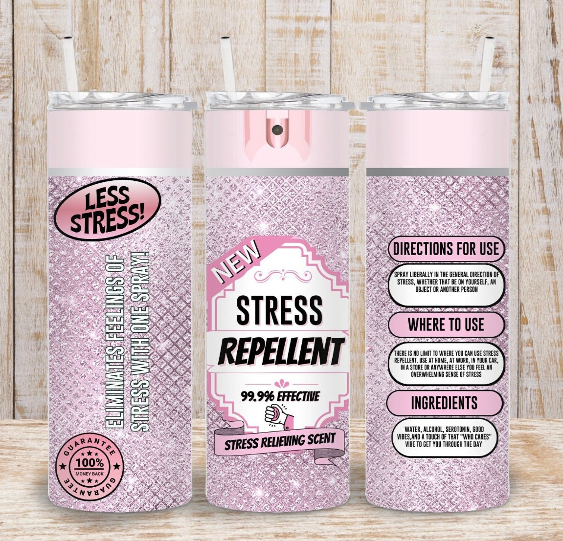 Stress Repellent Tumbler