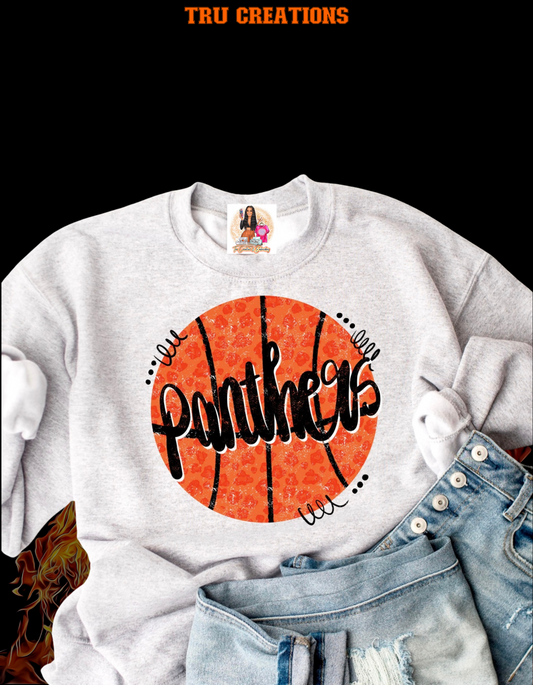 Leopard Basketball Mascot Sweatshirt