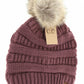 C.C. Adult Puff Beanie