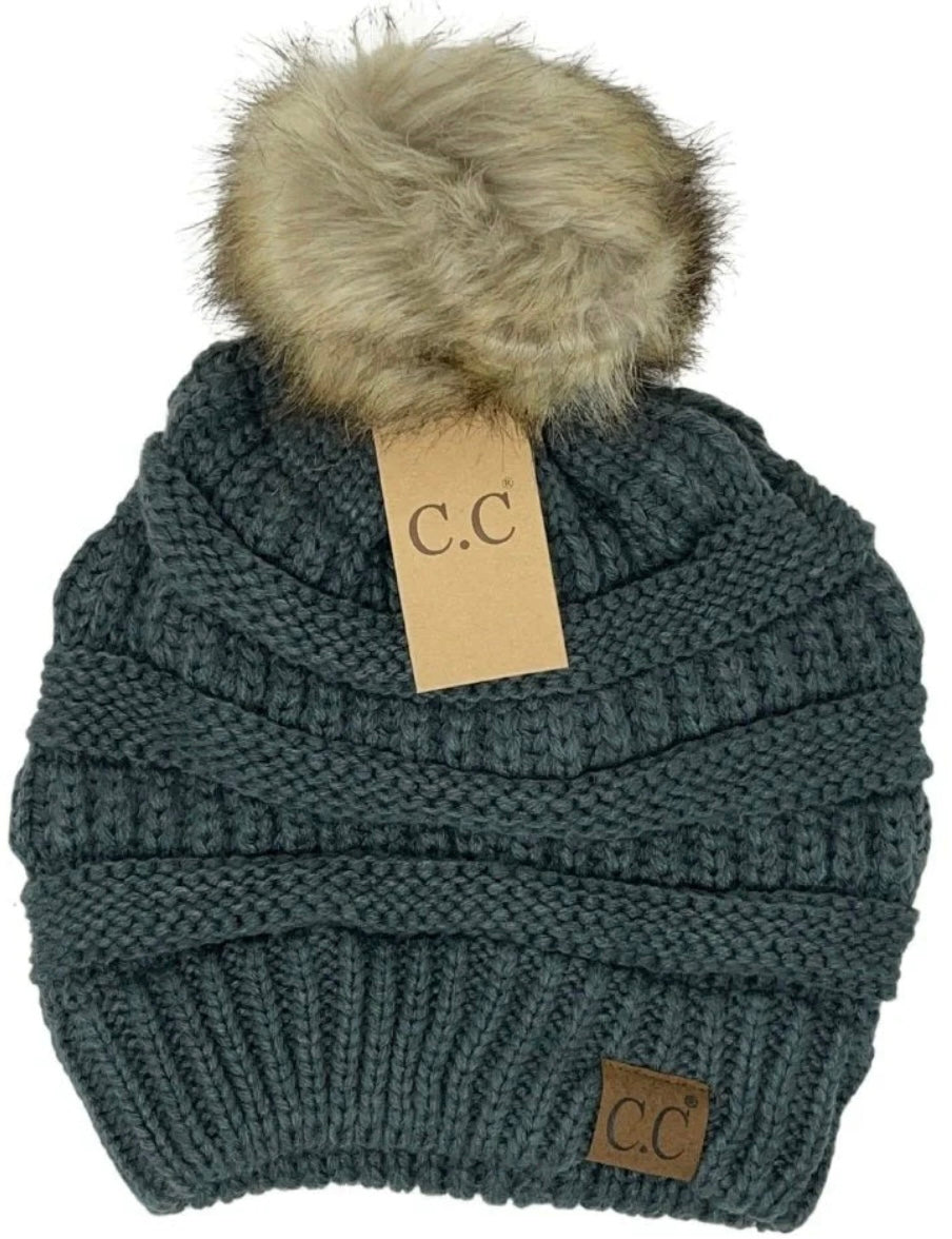 C.C. Adult Puff Beanie