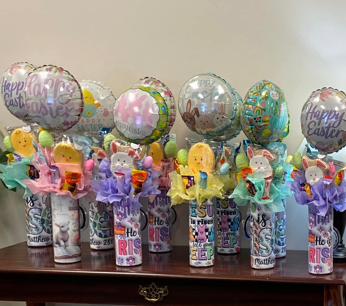 Easter Tumbler Bouquets