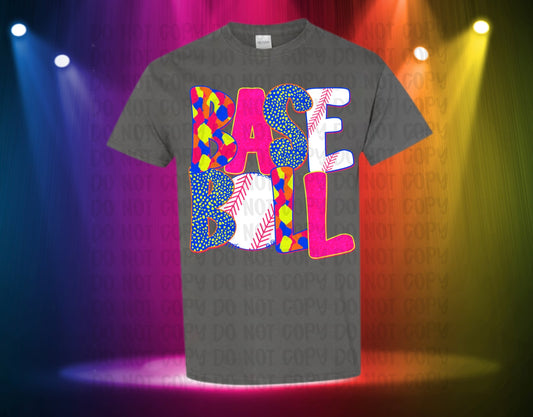 Preppy Baseball/Softball T-Shirt