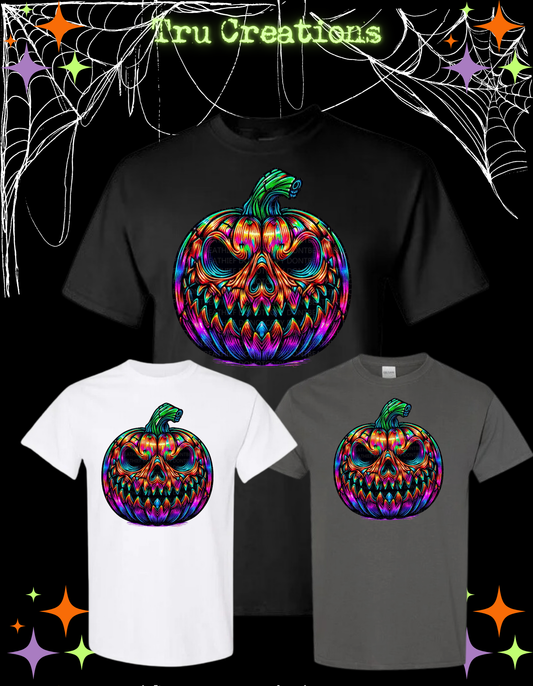 Neon Pumpkin Tee