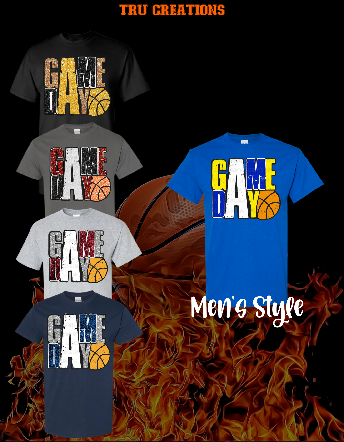 Glitter GameDay Tee