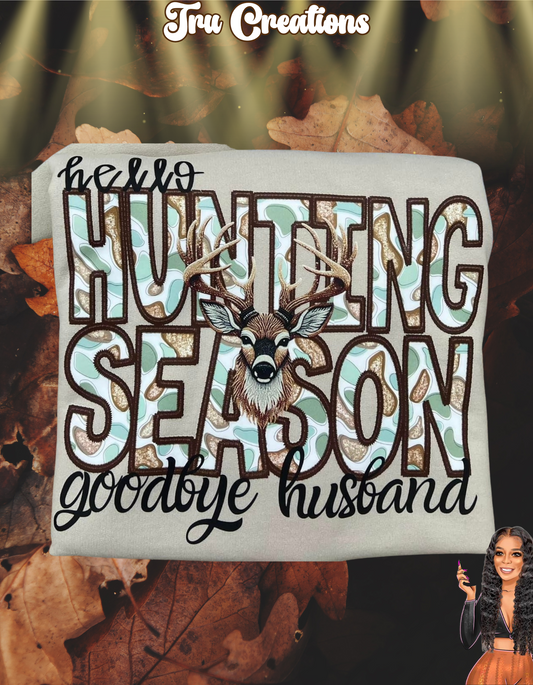 Hello Hunting .. Goodbye Husband