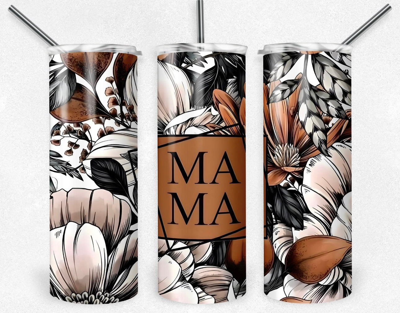 Floral Mama Tumbler