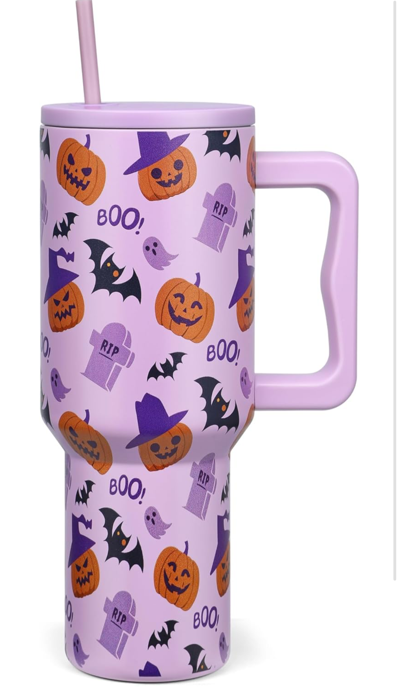 Lavender 40oz Halloween Tumbler