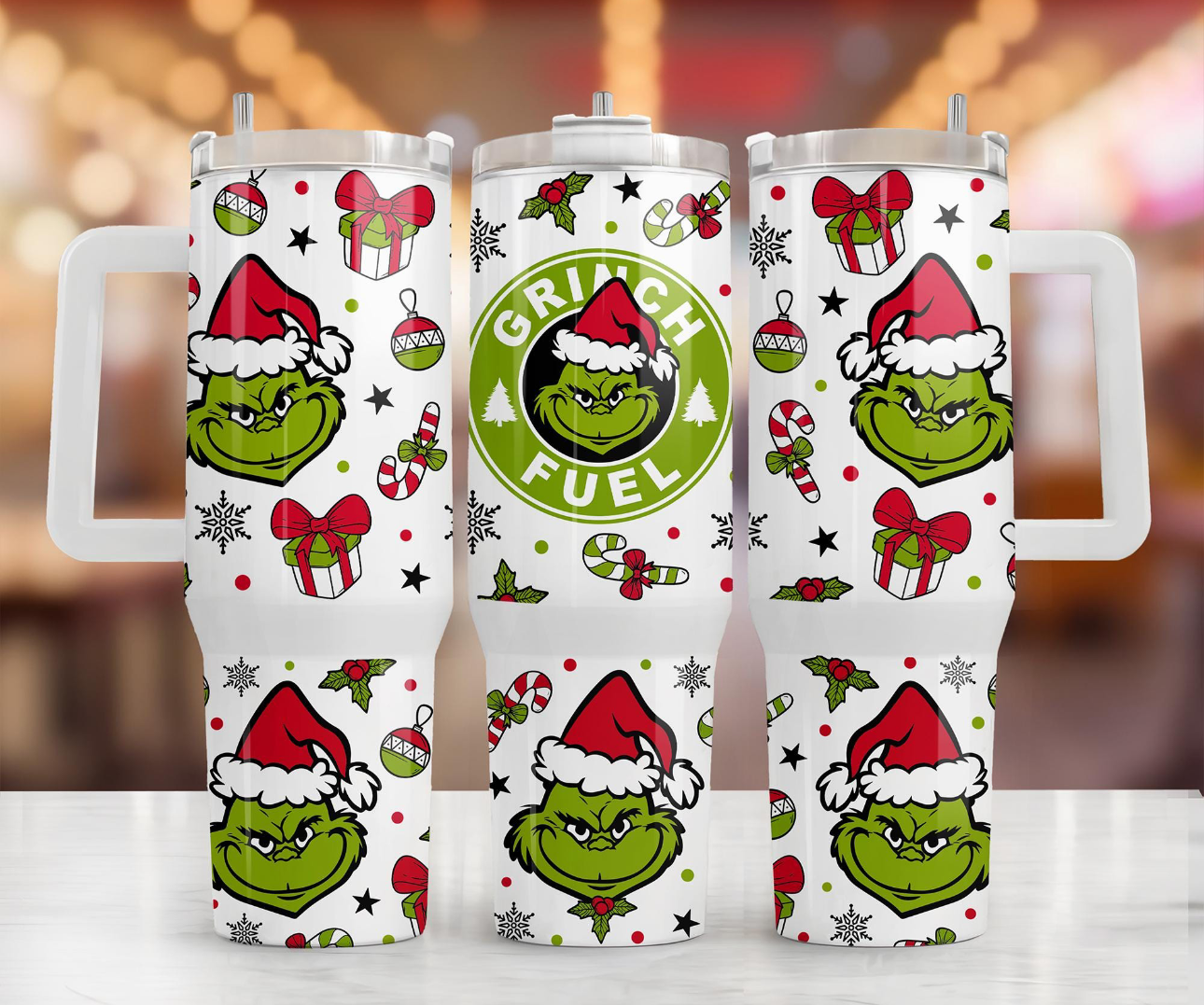 Grinch Fuel 40oz Tumbler