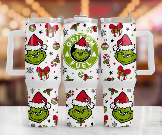 Grinch Fuel 40oz Tumbler