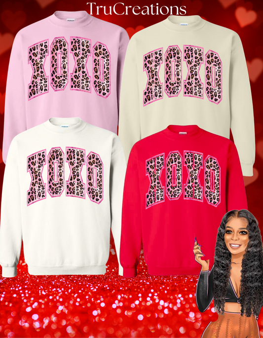 Cheetah XOXO Sweatshirt