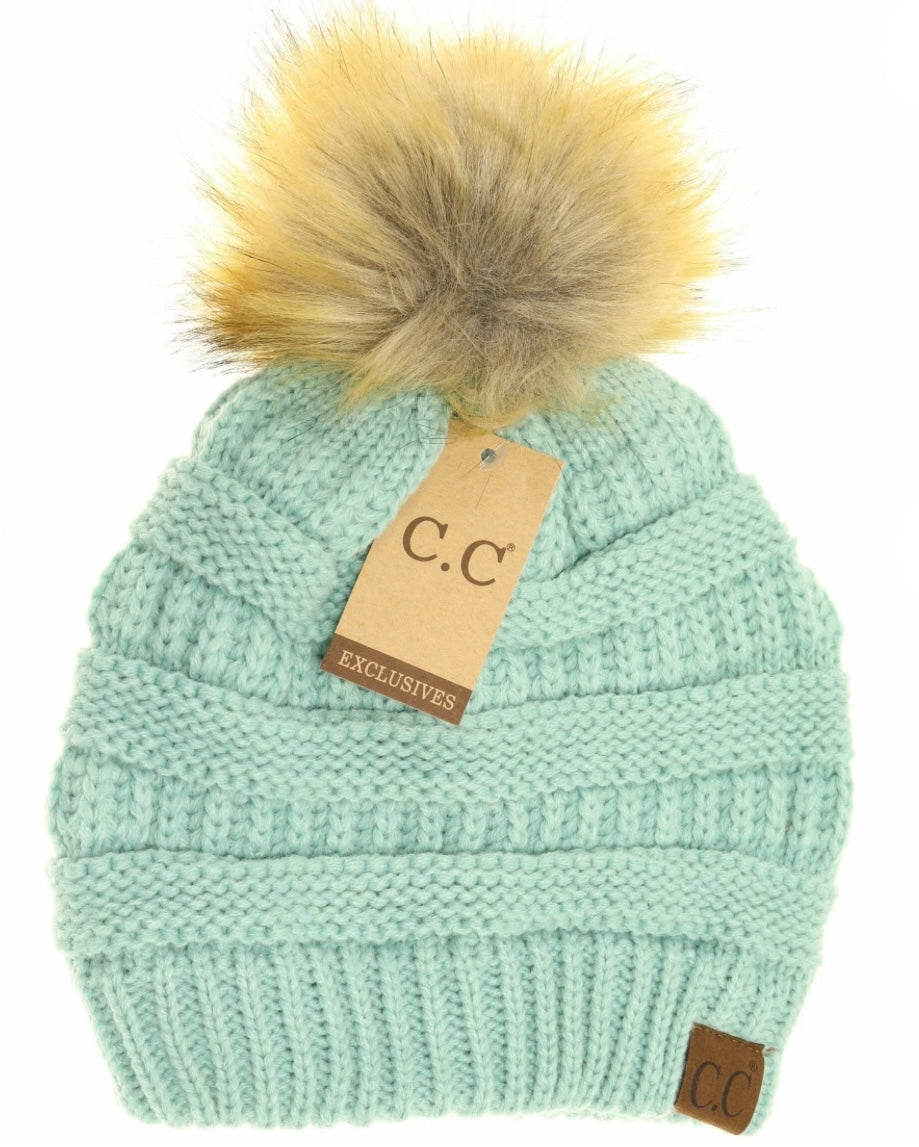 C.C. Adult Puff Beanie