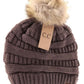 C.C. Adult Puff Beanie