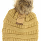 C.C. Adult Puff Beanie