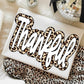 Leopard Thankful T-Shirt