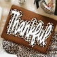 Leopard Thankful T-Shirt