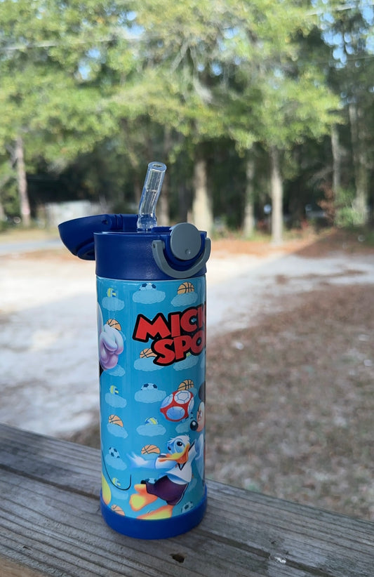 Custom Kids 12oz Tumbler with Straw