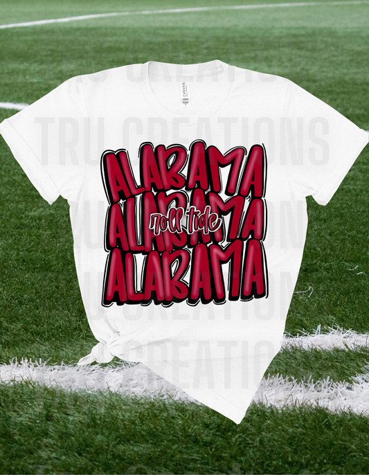 Stacked Alabama Tee