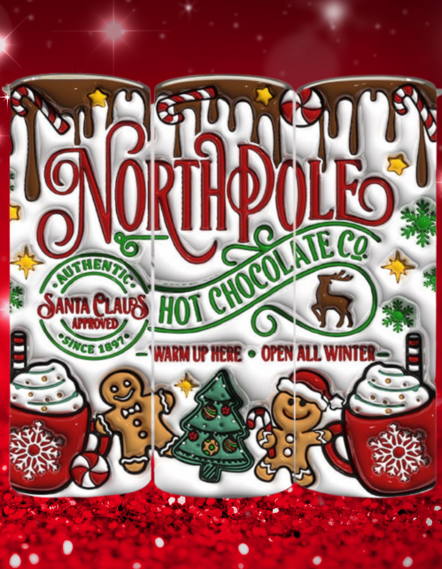 North Pole 20oz Tumbler