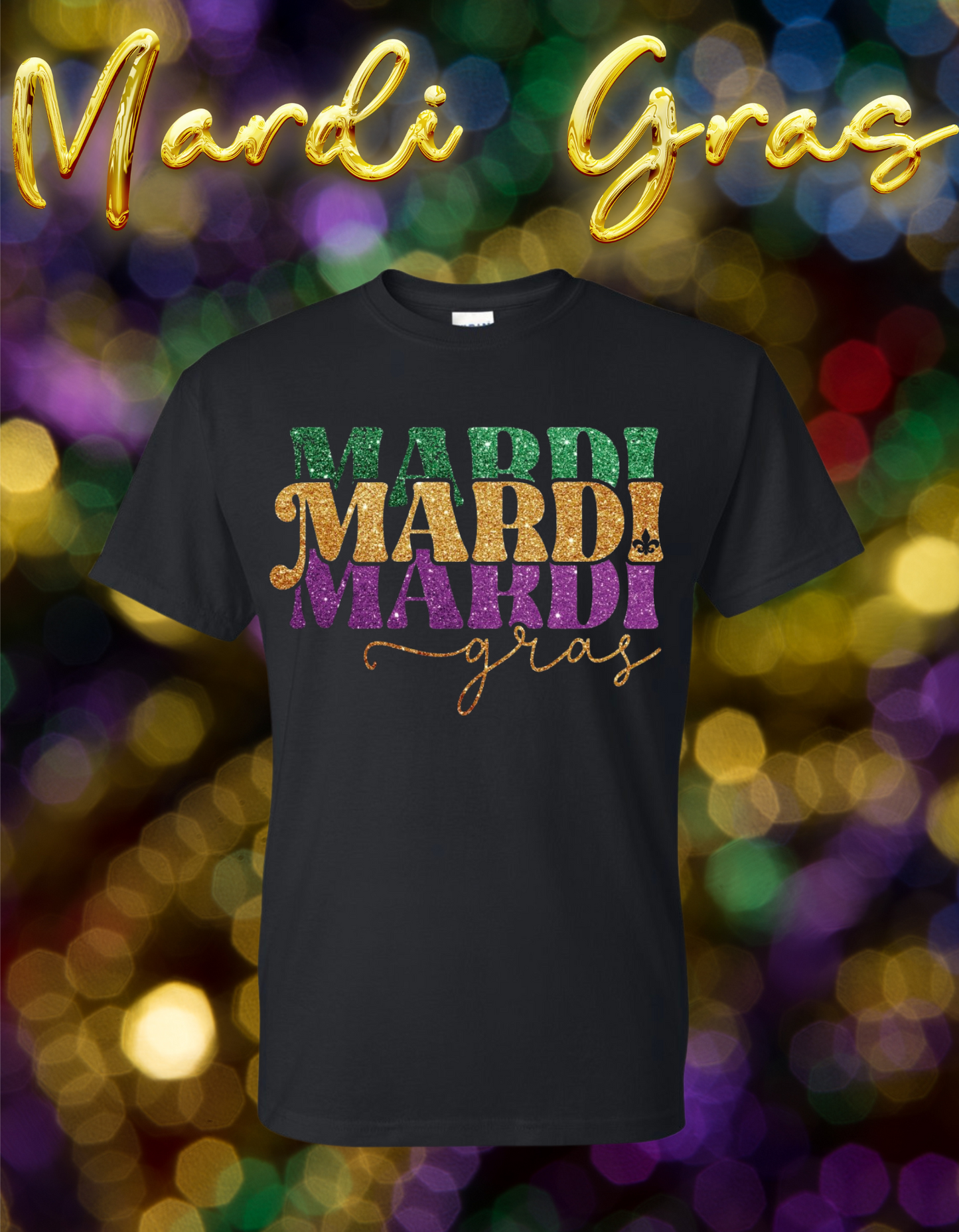 Glitter Mardi Gras