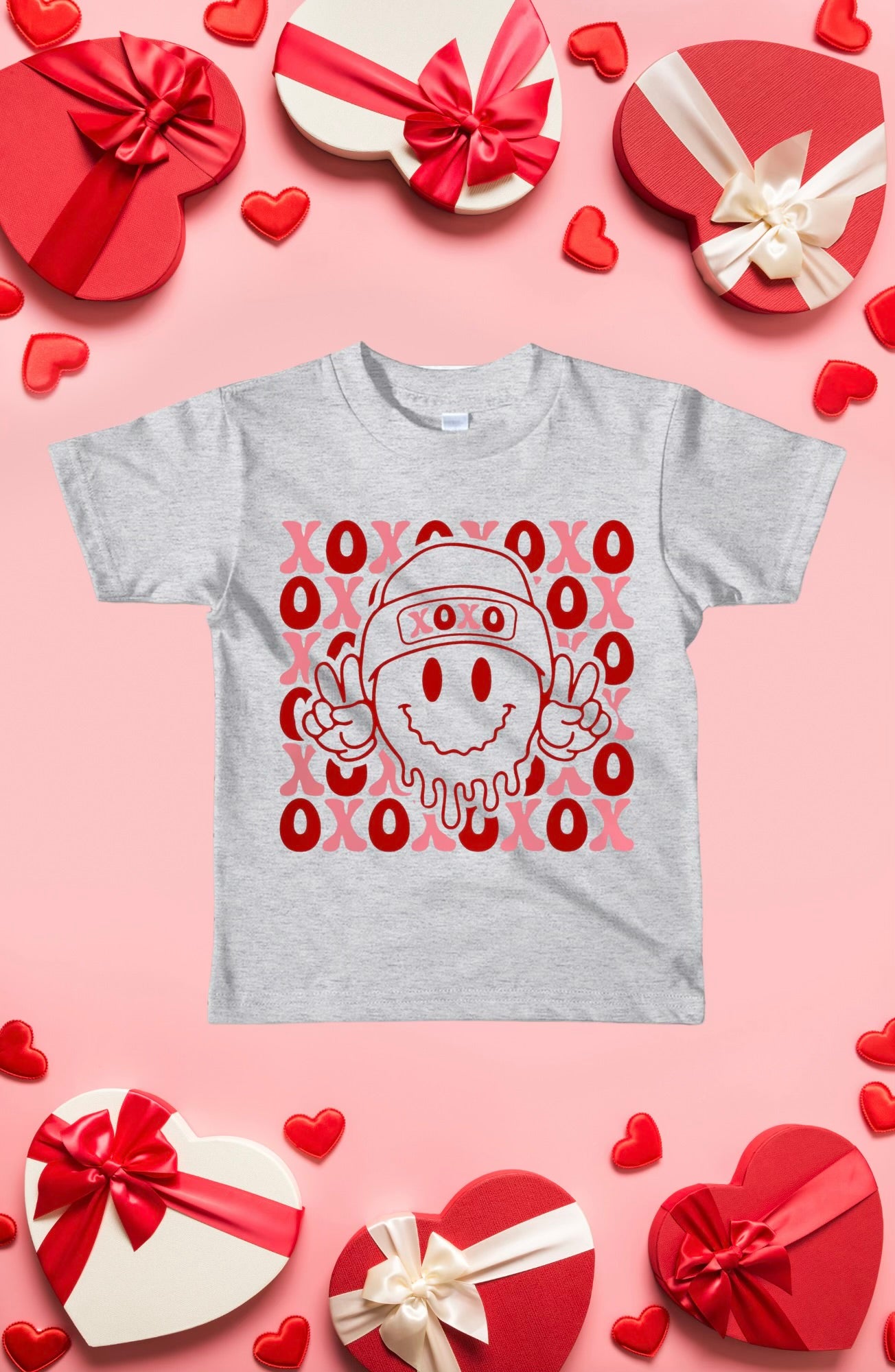 XOXO Smiley Face Tshirt