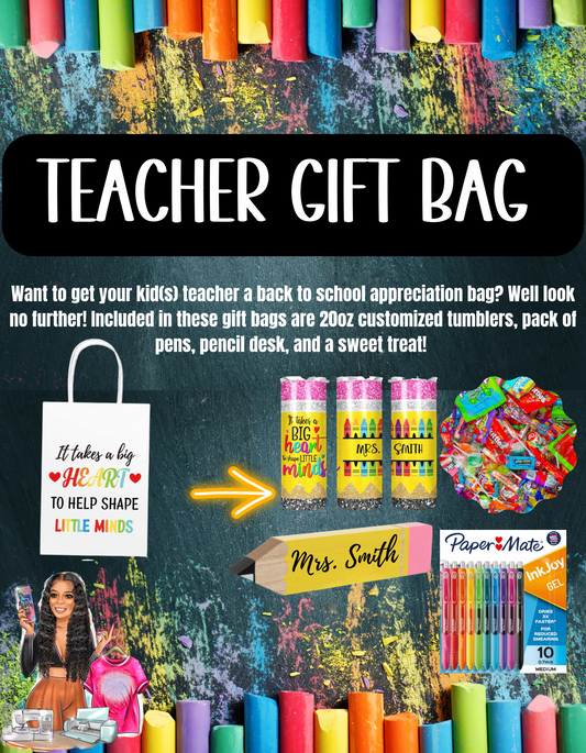 Teacher Back to School Bags