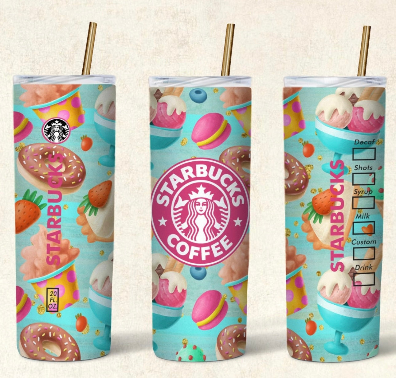 Sweets Starbucks Tumbler